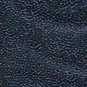 DB025 Metallic Blue Iris - Miyuki Delica Seed Beads - 11/0