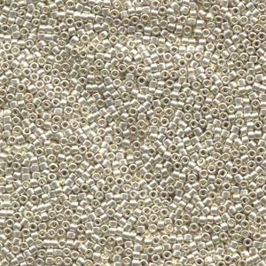 DB035 Galvanized Silver - Miyuki Delica Seed Beads - 11/0