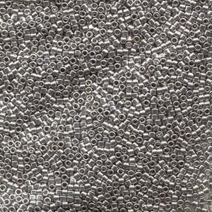 DB038 Palladium Plated - Miyuki Delica Seed Beads - 11/0