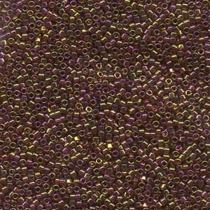 DB103 Gold Red Luster - Miyuki Delica Seed Beads - 11/0