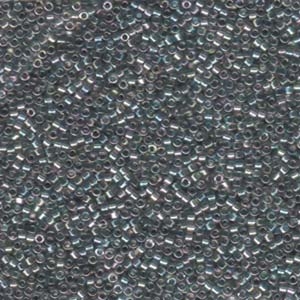 DB107 Transparent Grey Iris - Miyuki Delica Seed Beads - 11/0