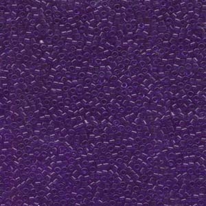 DB1315 Dyed Transparent Violet - Miyuki Delica Seed Beads - 11/0