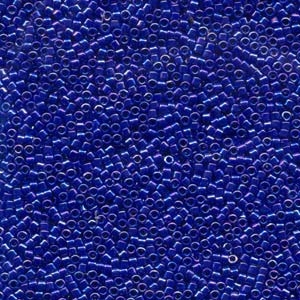 DB165 Opaque Royal Blue AB - Miyuki Delica Seed Beads - 11/0