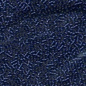 DB183 Silver Lined Montana Sapphire - Miyuki Delica Seed Beads - 11/0