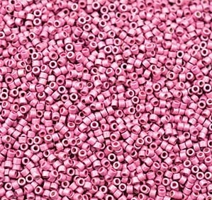 DB1840F Duracoat Galvanized Matte Hot Pink - Miyuki Delica Seed Beads - 11/0