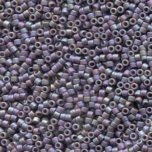 DB2322 Frost Opaque Glaze Rainbow Grape- Miyuki Delica Seed Beads - 11/0