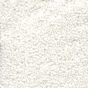 DB351 Matte White -  Miyuki Delica Seed Beads - 11/0