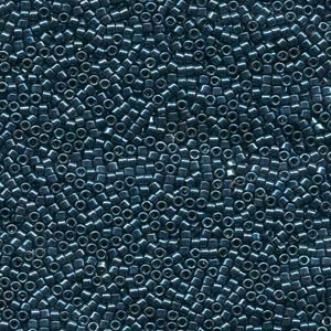 DB459 Galvanized Dark Teal Dyed - Miyuki Delica Seed Beads - 11/0