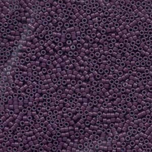 DB662 Dyed Dark Mauve - Miyuki Delica Seed Beads - 11/0