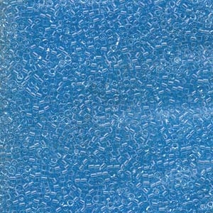 DB706 Transparent Light Blue - Miyuki Delica Seed Beads - 11/0