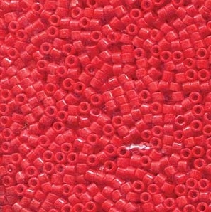 DB723 Opaque Dark Cranberry- Miyuki Delica Seed Beads - 11/0