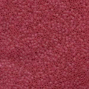 DB778 Dyed Matte Transparent Cranberry - Miyuki Delica Seed Beads - 11/0