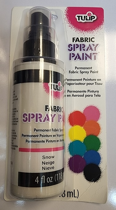Tulip Glitter Fabric Spray Paint 4 oz. Sparkling Star