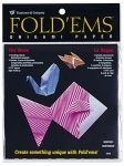 #4320 - Yasutomo Fold'Ems Origami Paper - The Wave Assortment - 5 7/8"