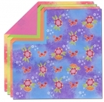 #4323 - Yasutomo Fold'Ems Origami Paper - Hana Two-Sided Assortment - 5 7/8"