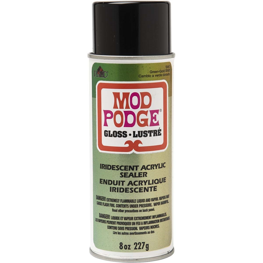 Mod Podge Â® Iridescent Gloss Acrylic Sealer Green to Gold Shift