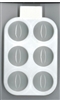 Artist Select - Paint Palette - Small 6 compartment