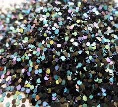 Polyester Glitter -Black Iris - .035, 11-12 oz Bag