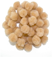 DariceÂ® Craft Pom Poms - 1.5"- 15 pcs/Pkg- Beige