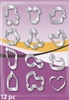 Premo! Sculpey Mini Metal Cutters: Baby Shapes, 12 pc