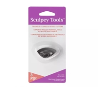 Sculpey Toolsâ„¢ Cutters: Irregular Triangle, 3 pc