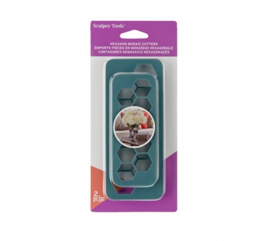 Sculpey Toolsâ„¢ Mosaic Hexagon Cutters- 2 pc