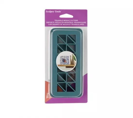 Sculpey Toolsâ„¢ Mosaic Triangles Cutters, 2 pc