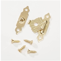 Brass Clasp Set - 1 inch