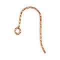 Rose Gold Sparkle French Earwire Earring