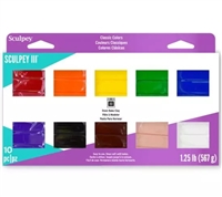 Sculpey III Multi Pack Classic Colors