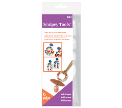 SculpeyÂ® Jewelry Designs Template Pack