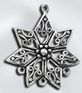 Sterling Silver Chandelier Pendant - Starflower