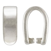 Sterling Silver Tiny Plain Bail