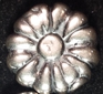 Sterling Silver Flower Bead - 12mm - 1.5mm Flower Bead