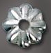 Sterling Silver Flower Bead Cap - 4.5mm