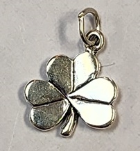 Sterling Silver Charm- 3 Leaf Clover