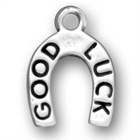 Sterling Silver Charm- Good Luck Horseshoe