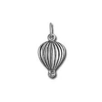 Sterling Silver Charm- Hot Air Balloon