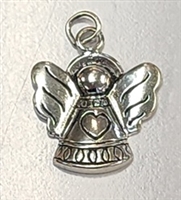 Sterling Silver Charm- Large Angel