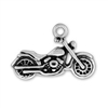 Sterling Silver Charm- Motorcycle