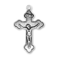 Sterling Silver Charm- Ornate Crucifix