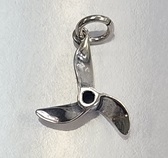 Sterling Silver Charm- Propeller