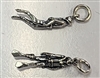 Sterling Silver Charm- Scuba Diver