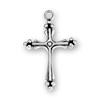 Sterling Silver Charm-  Fancy Cross