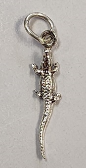 Sterling Silver Charm- Small Alligator