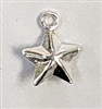 Sterling Silver Charm- Small Puffy Star