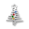 Squiggle Christmas Tree w/Stones