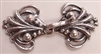 Sterling Silver Fancy Hook & Eye Clasp- 35mm- Single Strand