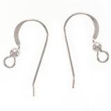 Sterling Silver Flat Fishhook with Ball