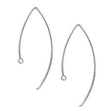 Sterling Silver Fancy Earwire - Round